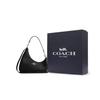 Coach Teri Leather Shoulder Bag Large Women's Black CBI01-SVBK