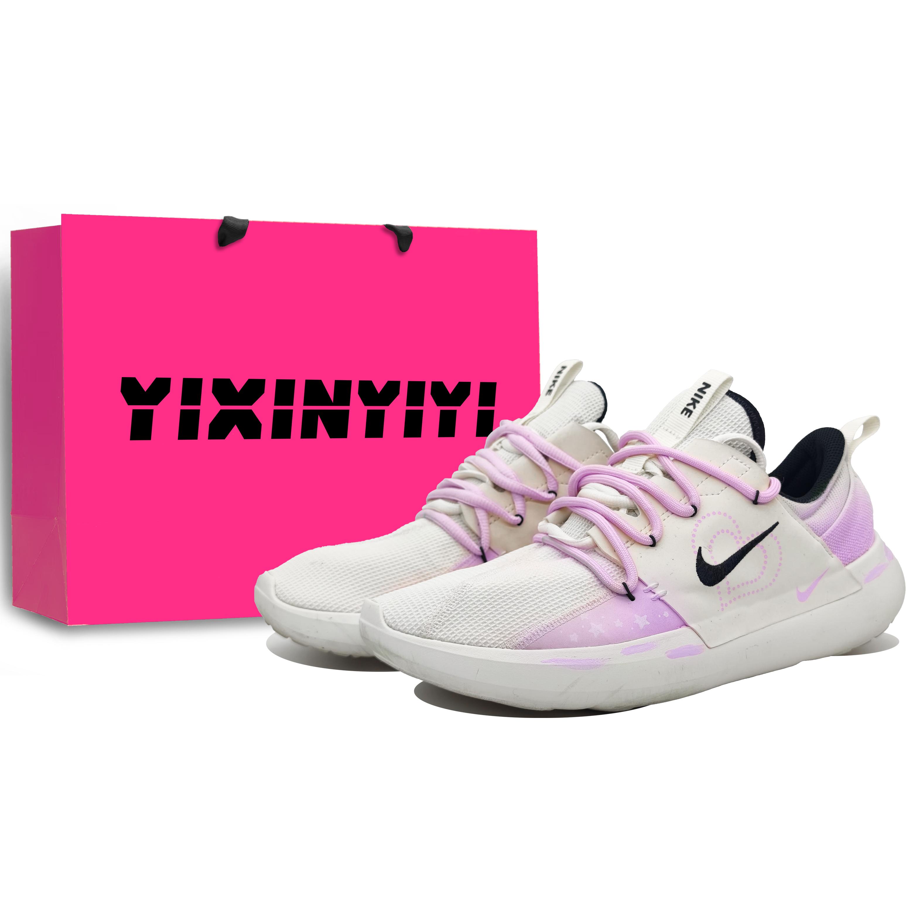 

Nike E Series AD Cushioning Waterproof Low top Casual Shoes Men s Lavender DV2436-100(Team400-) 43
