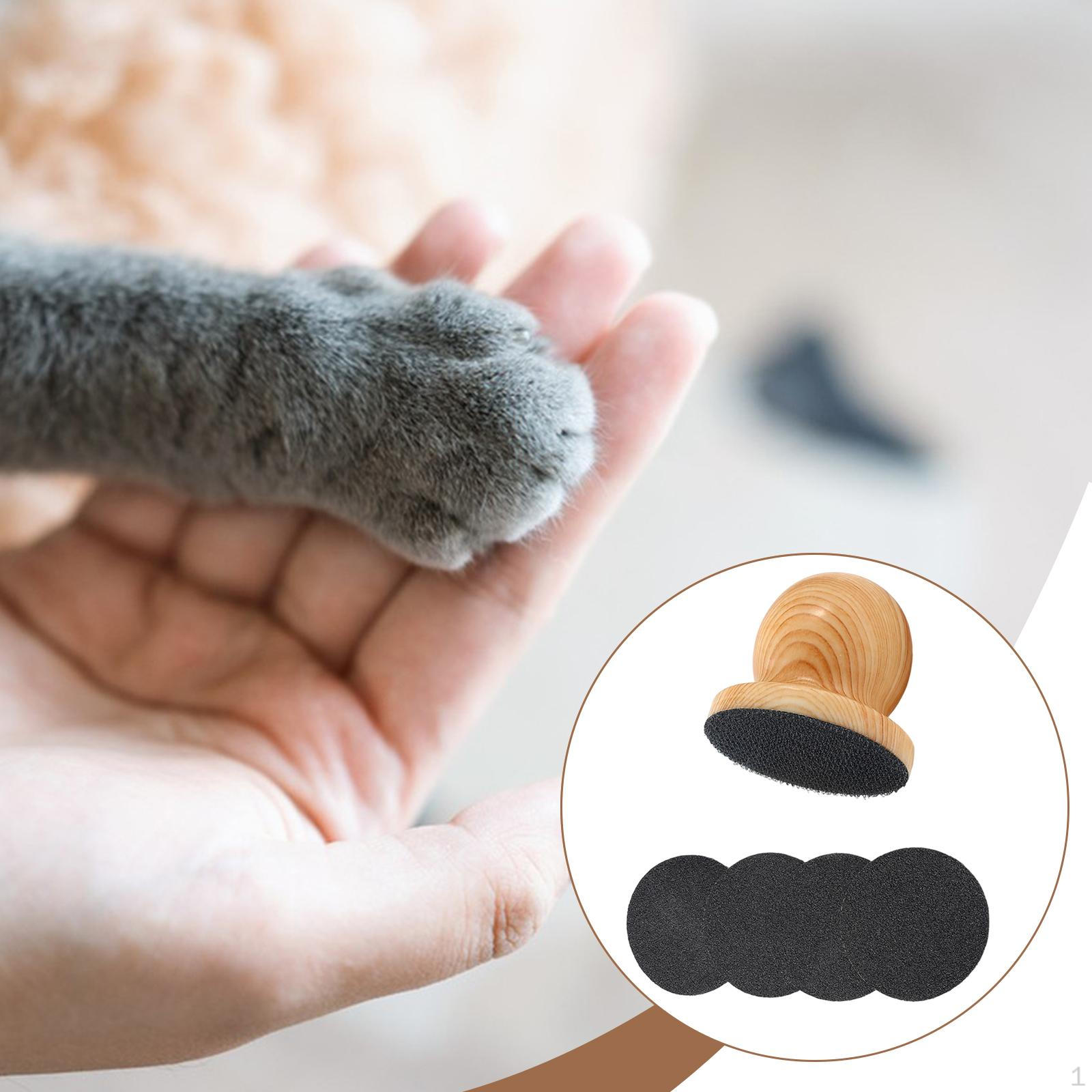 

Claw Maintenance Device for Dogs Including A Scratch Pad And Grinding Tool Wood Color