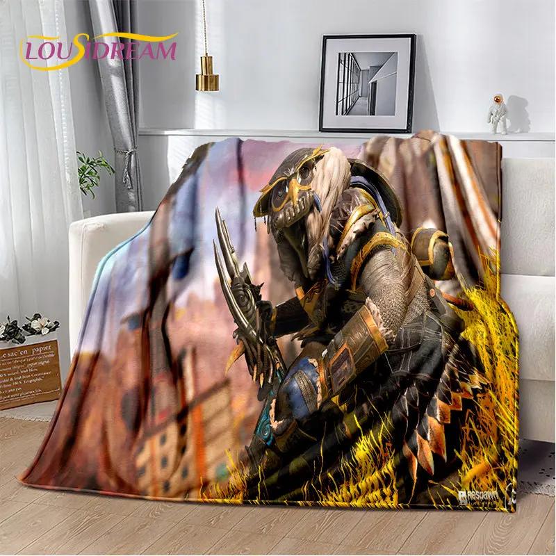 A-Apex Legends Game Gamer Cartoon Soft Plush Blanket,Flannel Blanket Throw Blanket for Living Room Bedroom Bed Sofa Picnic Cover