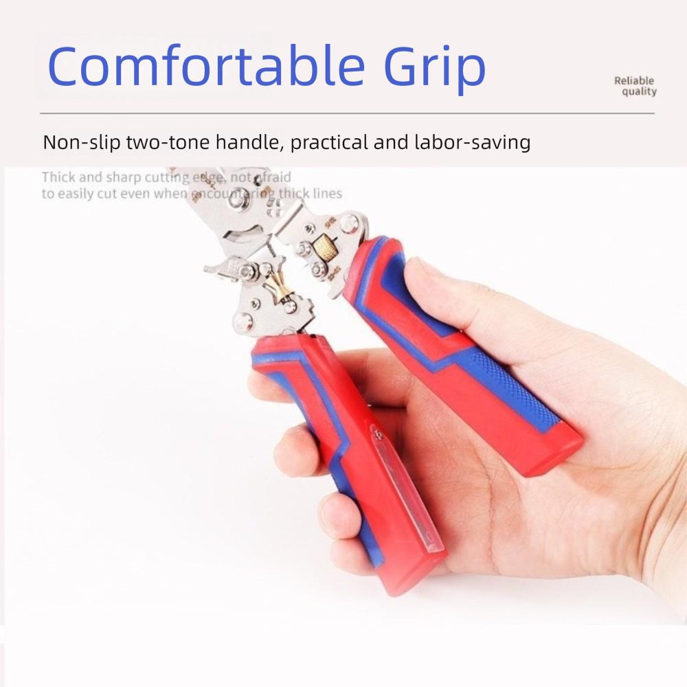 13 In 1 Voltage Tester Plier with Anti Slip Handle Adjustable Cable Cutter  Hand Tools
