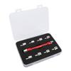 Motorcycle Spoke Wrench Set 5.0 6.8mm High Hardness Spoke Spanner Repair Tool for Motorbike Scooter Red