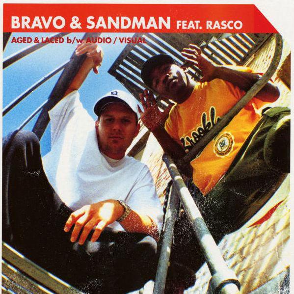 12inch Record BRAVO & SANDMAN - Aged & Laced / Audio/Visual GAP075 Groove Attack P 2001 Germany Rap & Hip-Hop/R&B Used