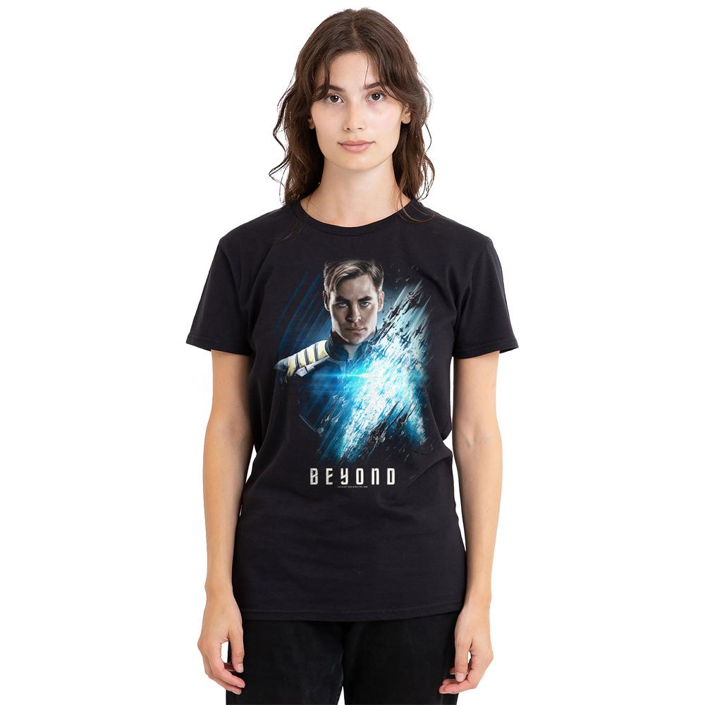 Star Trek Beyond Unisex Vuxen Kapten Kirk Poster T-shirt
