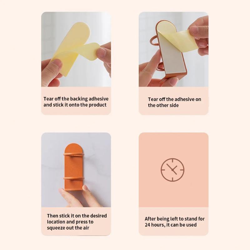 Multi Functional Toothbrush Holder Made of Metal Material That Does Not Require Drilling Wall Mounted Installation of Toiletries