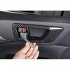 For Toyota Highlander 2017-19 ABS Carbon Fiber Inner Door Handle Bowl Cover Trim