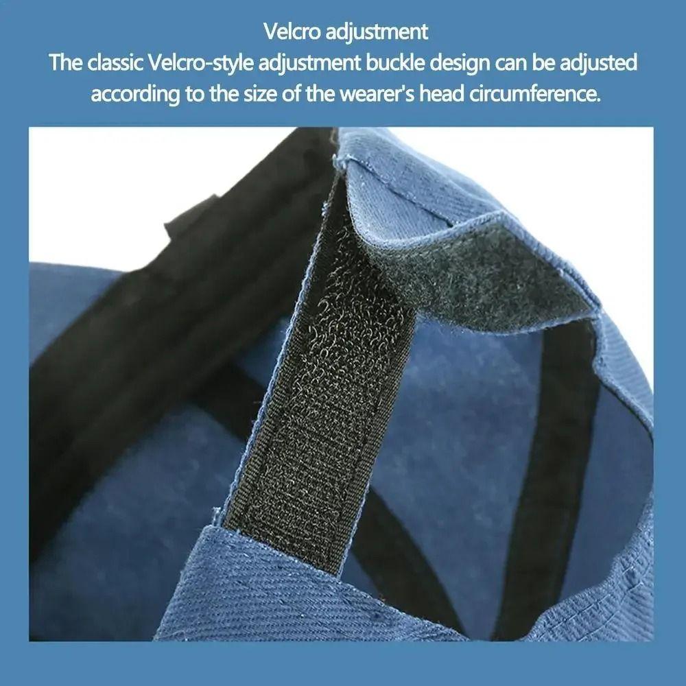 Adjustable Strap Safety Hard Hat Top 6 Holes Safety Baseball Caps  Outdoor Sports