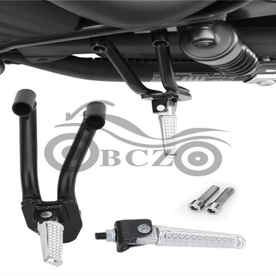 Compatible Rear Foot Peg Set for REBEL CMX300/500 - Left & Right Footrests with Triangle Brackets Rear Foot Peg