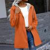 Women's Fashionable Color Blocked Long Sleeved Hooded Outdoor Thin Waterproof Running Sports Jacket, Submachine Jacket
