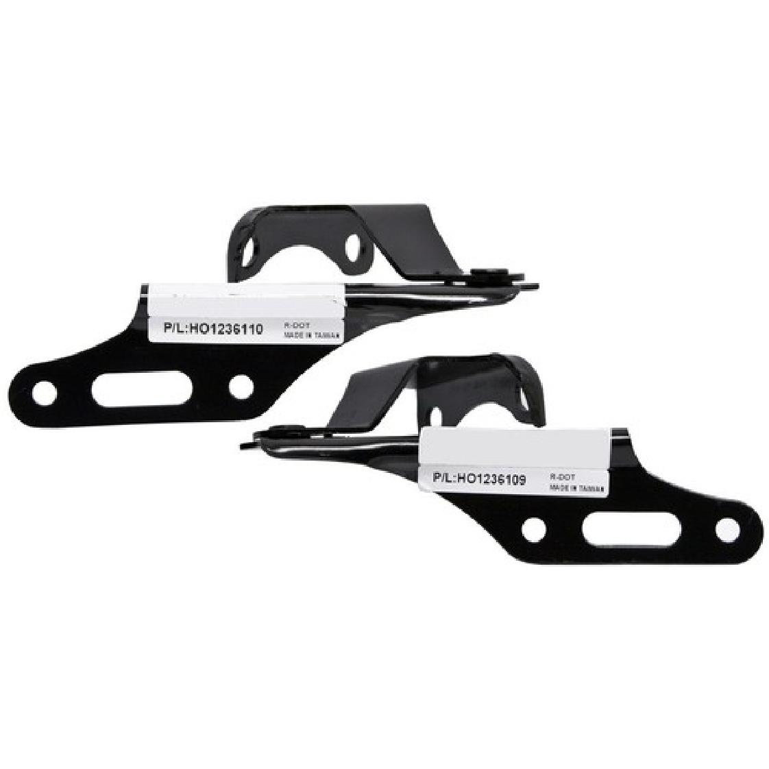 Новый комплект петель капота для 01-05 Honda Civic 02-06 CR-V Element HO1236110 HO1236109