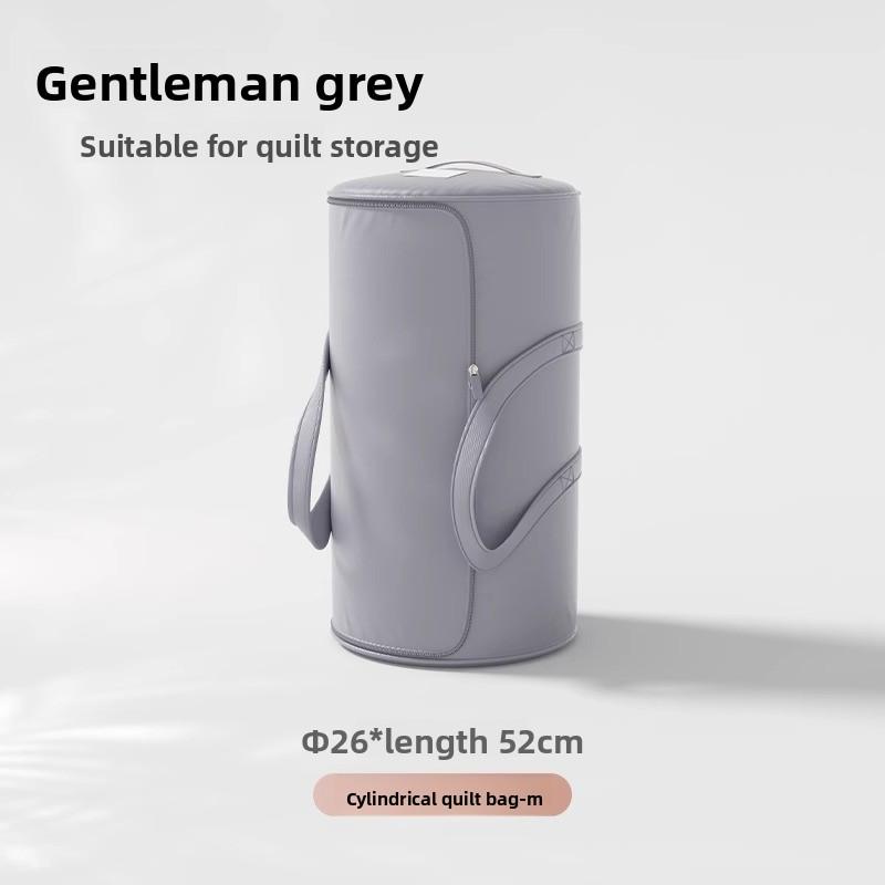 Home cotton quilt organizing bag round shape large capacity luggage quilt storage bag clothes organizing bag 1450₽