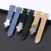 18mm 20mm 22mm Band High Quality Suede Cowhide Strap for Seiko Watchband Butterfly Buckle Wristband Vintage Bracelet Accessories