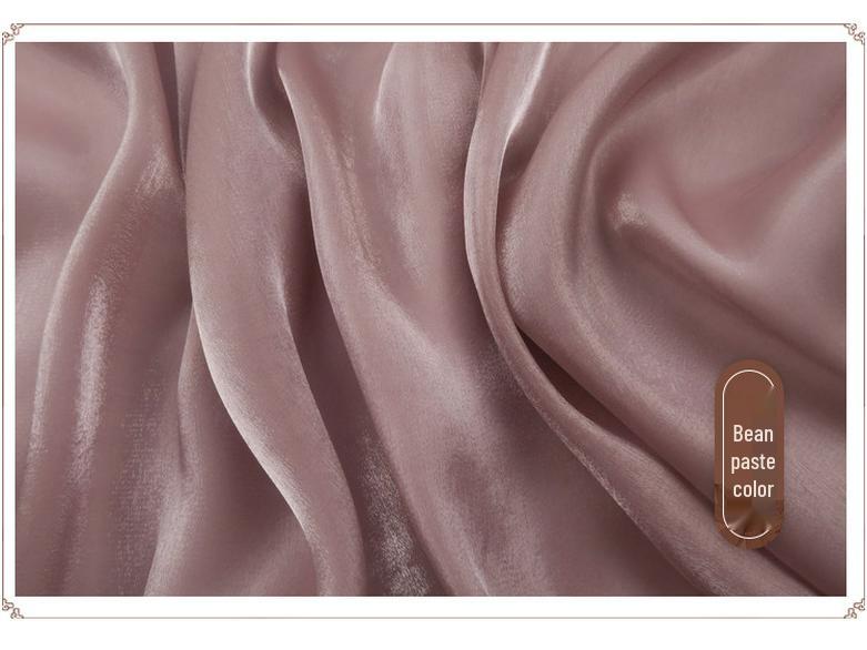 Material Brocart Iridescent din Mătase de Jad Satin Organza pentru Ruqun Hanfu