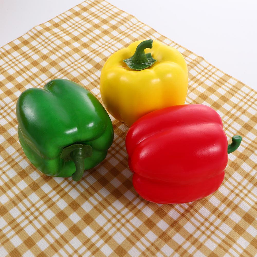 

Кухня пластиковый домашний декор DIY поддельные овощи искусственный перец реквизит для фотографий искусственные фрукты