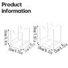 1PCS Plate Rack Plate Drainer Countertop Kitchen Plate Disposal Drainer Multi-functional Put Plates and Dishes Pot Lid Organiser