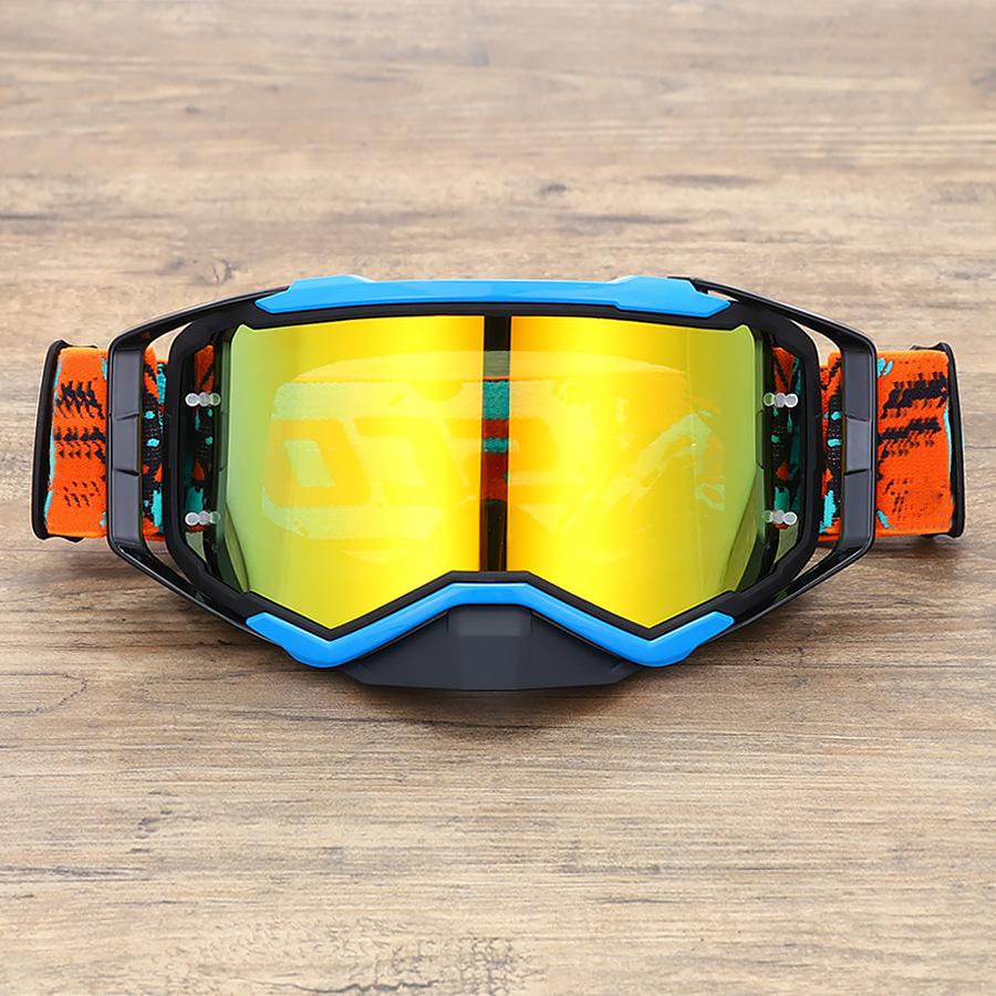 Motorcycle goggles for outdoor riding, windproof, sandproof, dustproof helmet goggles, sports glasses
