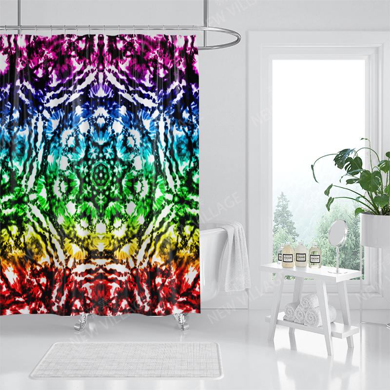 Mandala Corturi de duș din material impermeabil Accesorii pentru perdea de baie Perdea de baie 180x200cm 240*200cm decorațiune boho vintage