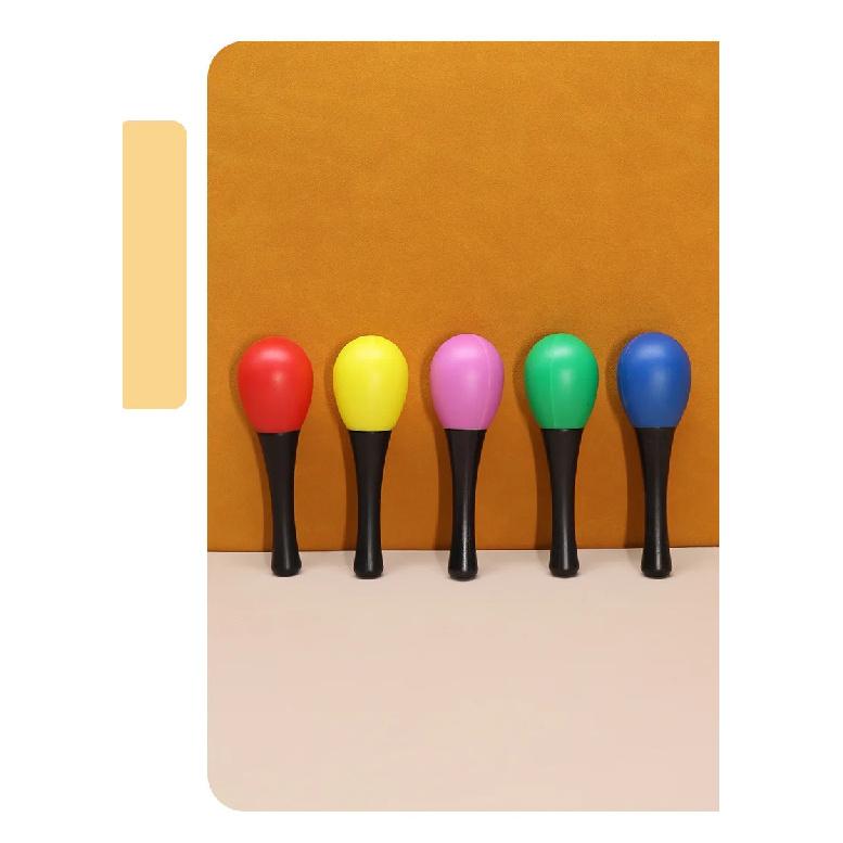 2pcs Maraca set of small shakers, Orff percussion instruments, shakers - Christmas KVT party, Halloween event