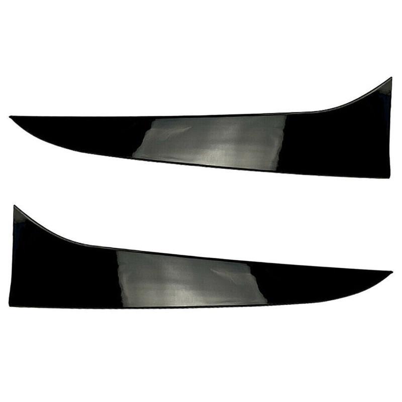 Gloss Black Car Rear Window Side Spoiler ABS Spoilers Canards Splitter Auto Accessories for BMW X1 E84 2009-2015