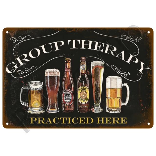 Vintage Metal Tin Sign Plate  Cold Beer Poster Wall Art Decoration for Bar Pub Club Man Cave  Iron Painting Home Decor