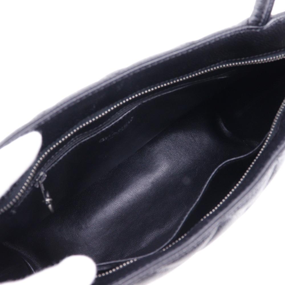 CHANEL Medallion Tote Tote Bag black/SilverHardware Caviar skin Women Used