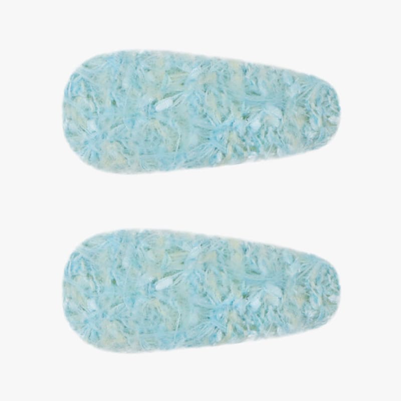 

pink PINEAPPLE [2EA 1SET] SnoWY HAIRPIN SET_SKY BLUE SKY BLUE_FREE