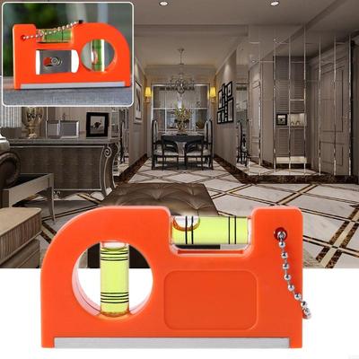 Level Bubble Spirit Level Ruler Mini Spirit Level with Strong Magnets Gauges Directions Water Level