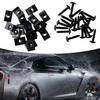 U-type Clips Accessory Black Panel Fasteners Parts