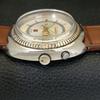 JAPAN VINTAGE RICOH R31 AUTOMATIC MENS SILVER COLOR DIAL WATCH a701944-5 R207-a701944