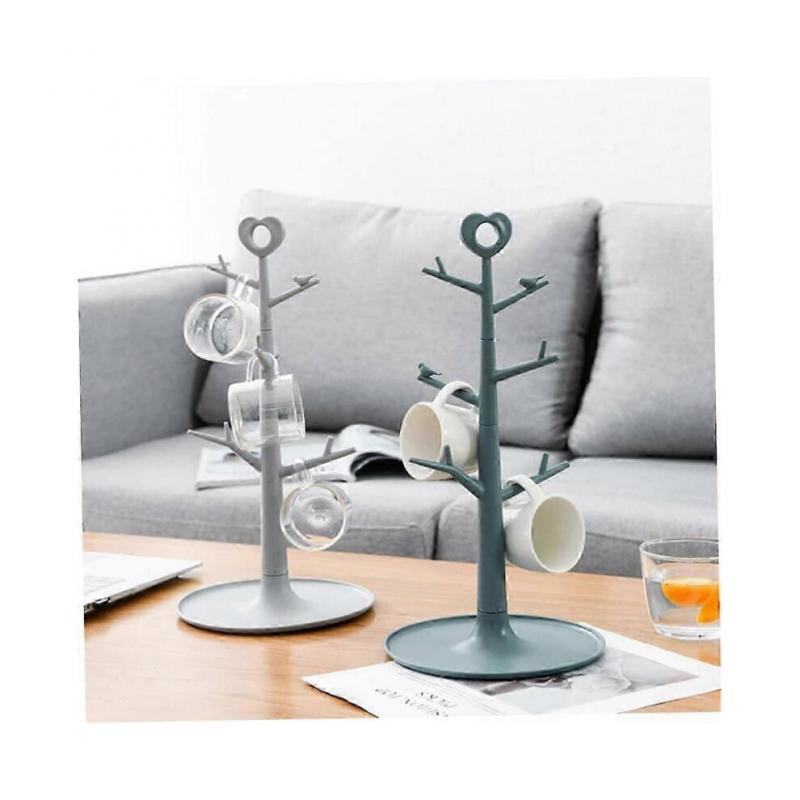 Plastic Cup Drying Rack NonSlip Cup Water Glass Organizer for Mugs Bottles and Cups for Office and Dormitory Functional