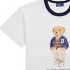 Polo Ralph Lauren Letter Print Pattern Round Neck Short Sleeve T-Shirt Women T-Shirt White 211941205-001