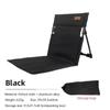 Foldable Outdoor Camping Chair Garden Park Single Reclining Chair Backrest Cushion Picnic Camping Foldable Beach