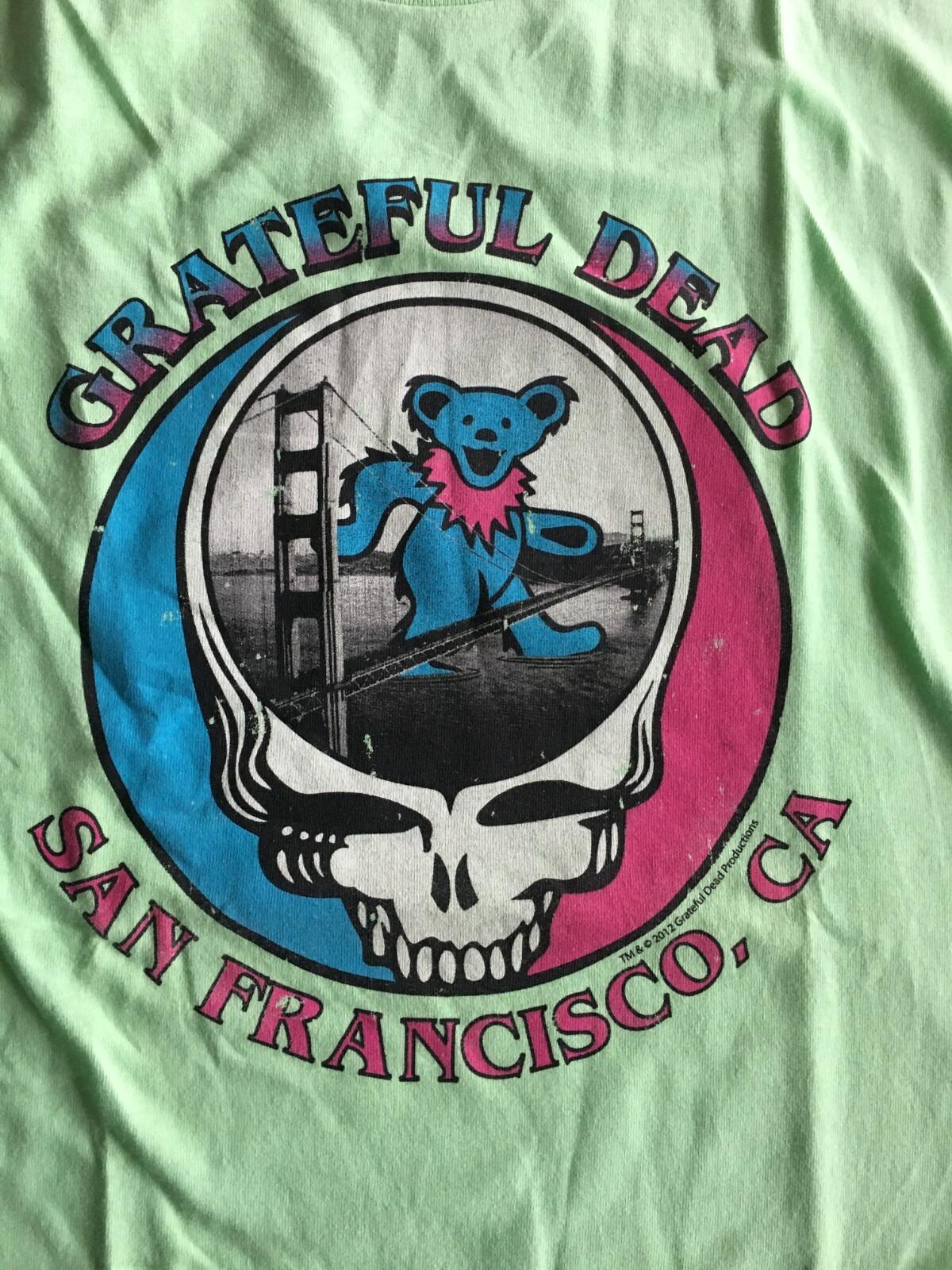 Grateful Dead-San Francisco CA Men T-ShirtNEW-Available in 2XL XXXXL