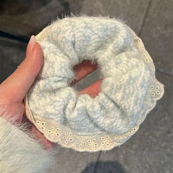 Women's Fresh Intestine Hair Tie: Gentle, Versatile, Sweet & Cute for Damage-free, Stylish Buns this Summer