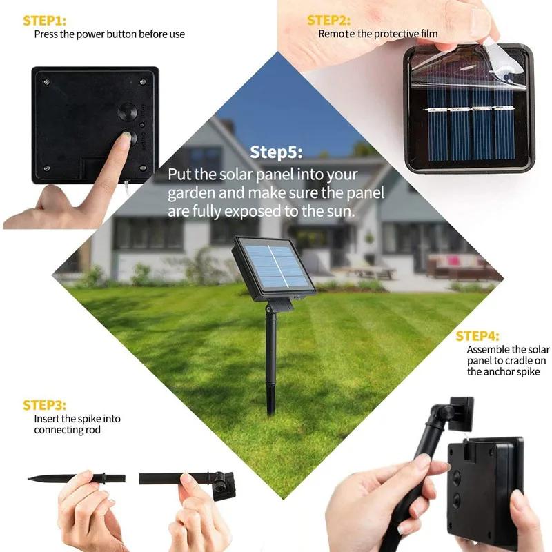 LED Christmas Decoration Light String New Year Party Atmosphere Decoration Light Outdoor Waterproof Garden Fairy Light