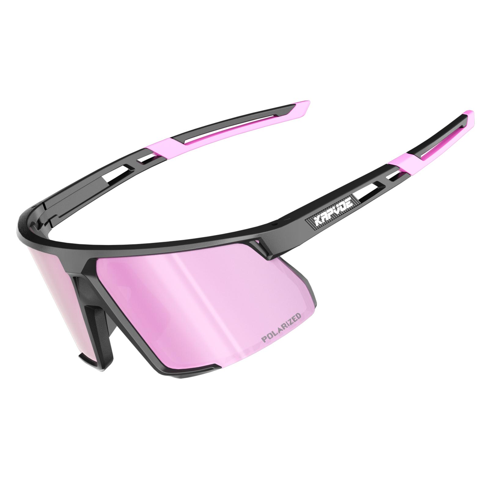 

Kapvoe Cycling Sunglasses Cycling Eyeglasses UV400 MTB Man Sports Bicycle Sunglasses Goggles Outdoor Riding Bike Eyewear Polarized lens