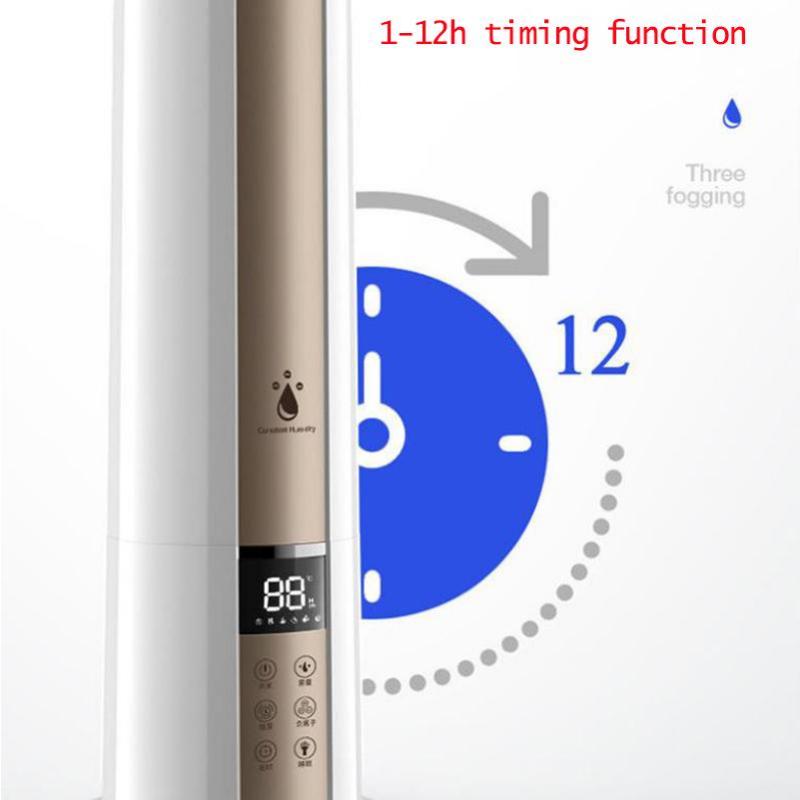 30W stojací zvlhčovač vzduchu 8l vnitřní rozprašovač Inteligentní dálkové ovládání Aroma difuzér Čistička vzduchu