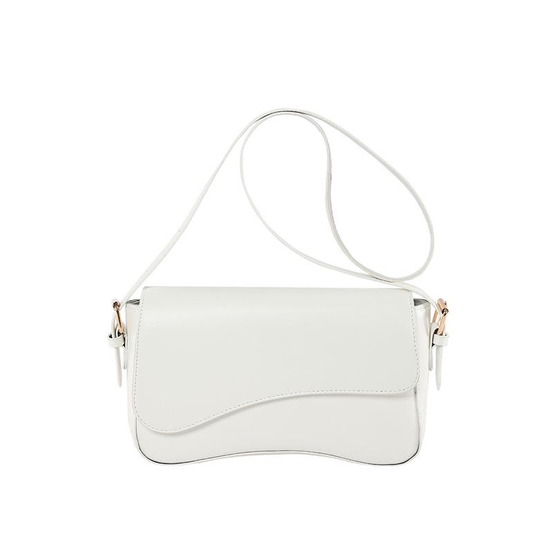 

Женские текстурированные сумки на плечо цвета конфет небольшого квадрата белый