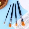 1/4Pcs Watercolor Brushes - Available In Multiple Sizes For Artists' Variety Of Painting Techniques Drawing Accessories