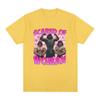Sam Sulek Scared of Woman T Shirt Humor Gym Fitness Lovers Graphic T-shirts Men Women 100% Cotton Casual Oversized Tee Shirt