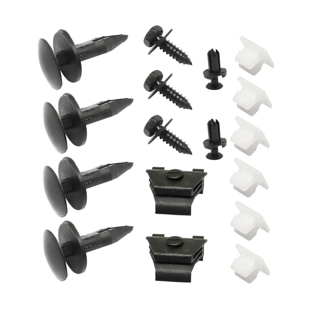 NLQR A Set of Clips To Fix Front Bumper Replace 15078238 1507-8238 Compatible with Toyota Corolla 2009 2010 2011 2012 2013 2014 2015 2016 2017 2018 