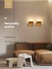 Nordic Modern Minimalist Wall Lamp - Designer Style for Living Room, Bedroom, Hallway, or Stairway.