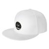 Fashion Cecily  with white plane Flat Brim Sun Hat  Literary Style Polo Cap