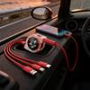 For Mini Cooper Works One JCW R56 R53 F54 F55 F56 F60 Three-in-one Fast-charging Charging Cable IPhone Charger USB Data Cable