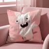 Rabbids Invasion Cushion Cover Multi-Scene Pillow Cover for Home & Car - Reversible, Soft & Durable for Daily Use