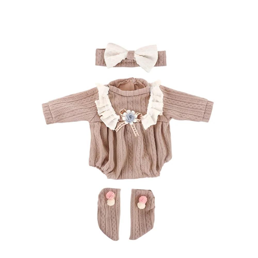 Oblečenie pre bábiku Baby Born pre 13-18 palcovú novorodeneckú bábiku Súprava overalov Roztomilé 43cm Doplnky pre novorodeneckú bábiku Festivalový darček k narodeninám priepasť