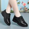 Mode Frühling Herbst Damen Rutschfest Weiche Sohle Komfort Mode Oxford Schuhe Lässige Flache Leichte Weiche Leder Sneakers