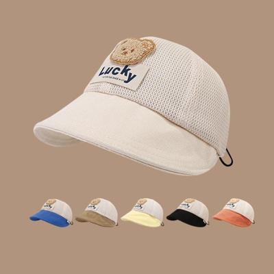 Baby Girls Boys Hat Sweet Cotton Thin Newborn Peaked Cap Casual Travel Outdoor Infant Toddler Sun Hats 1-4ears