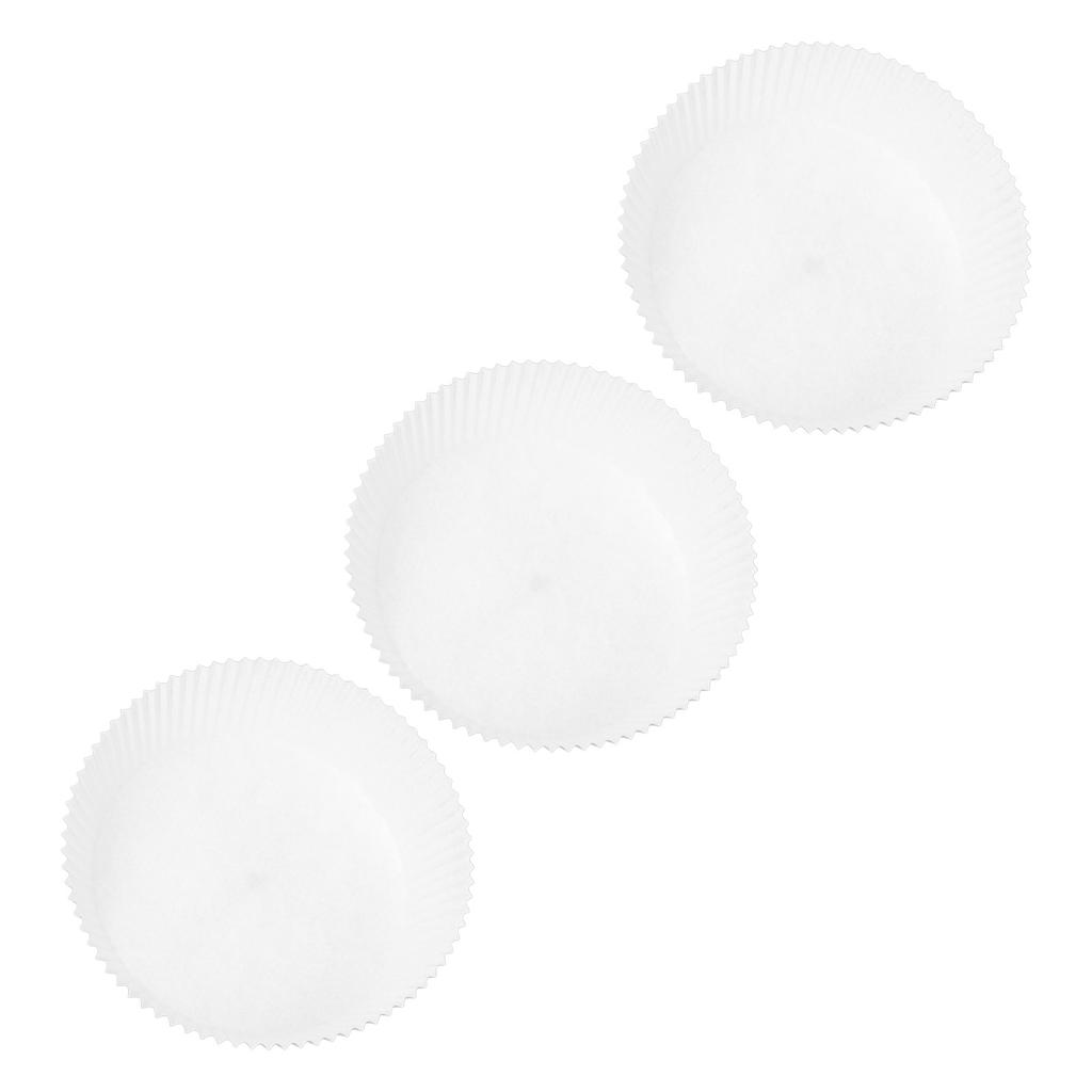 50PCS Disposable Paper Liner Non Stick Kitchen Baking Fryer Oil Paper for Dessert ShopWhite