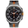 MEN Stainless Steel Strap for Samsung Galaxy Ultra Black Orange Wristband for SAMSUNG GALAXY ULTRA Luxury Metal Link Bracelet